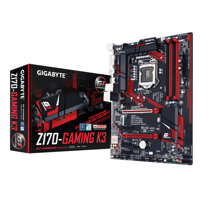 Дънна платка Gigabyte Z170 GAMING K3 LGA1151