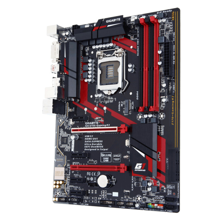 Дънна платка Gigabyte Z170 GAMING K3 LGA1151