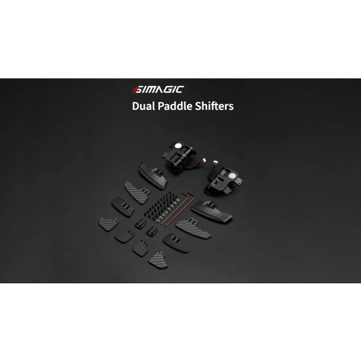  Модул с двойни пера и съединител SIMAGIC Double Paddle Shifter Module. S410 - 2