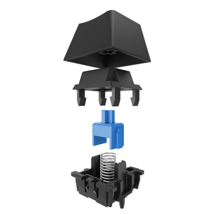 Геймърска клавиатура HAMA uRage Exodus 860 Mechanical, син суич - HAMA-186069