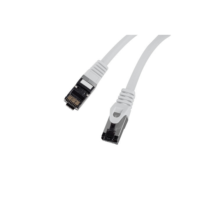 Patch cord кабел LANBERG CAT.8.1 S/FTP, 1m, Grey - PCF8-10CU-0100-S - 3