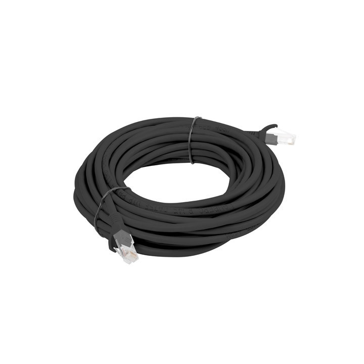 Patch кабел LANBERG CAT.6 UTP, 5m, RJ-45, черен - PCU6-10CC-0500-BK - 2