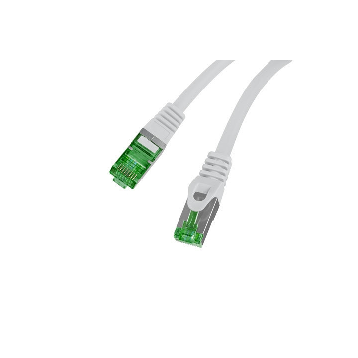 Patch кабел Lanberg CAT.7 S/FTP, 3m Grey - PCF7-10CU-0300-S - 3