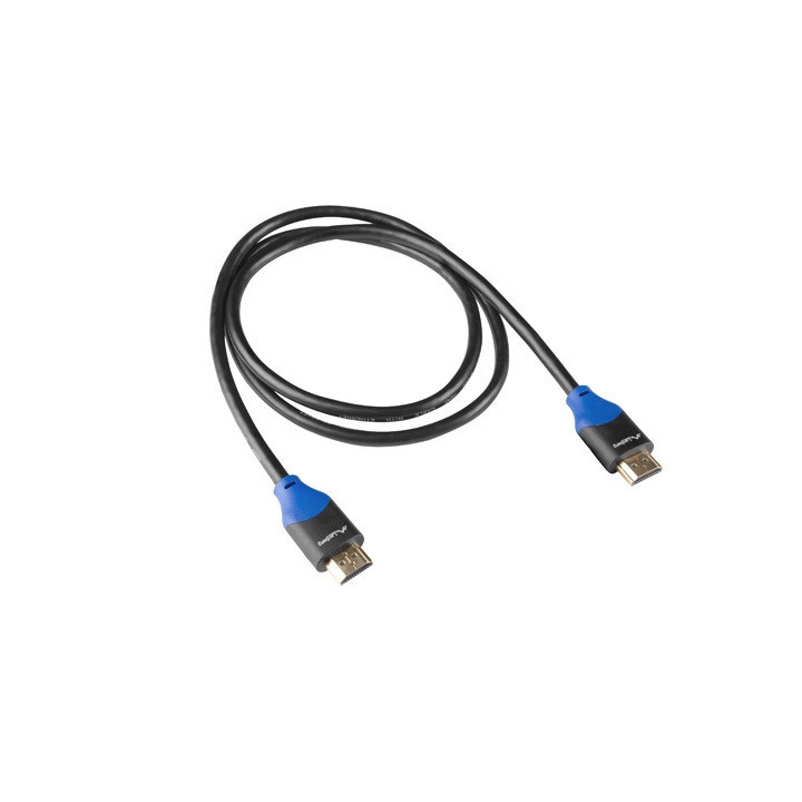 HDMI кабел Lanberg CA-HDMI-15CU-0010-BK, 1m, HDMI 2.0 Male/Male, 4K 3840x2160, 18Gb/s - CA-HDMI-15CU-0010-BK - 4