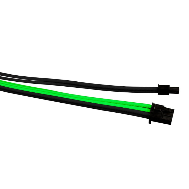 Комплект удължителни кабели 1stPlayer Custom Modding Cable Kit Black/Green, ATX24P, EPS, PCI-e - BGE-001