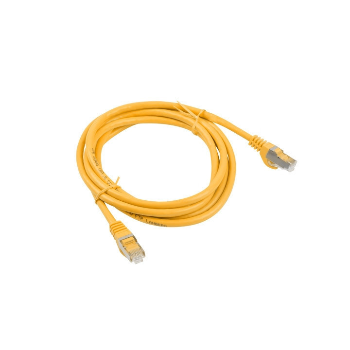 Patch кабел Lanberg Cat.6 FTP, 3m, оранжев - PCF6-10CC-0300-Y - 2
