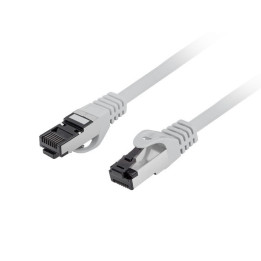 Patch cord кабел LANBERG CAT.8.1 S/FTP, 3m, RJ-45, Grey - PCF8-10CU-0300-S - 1