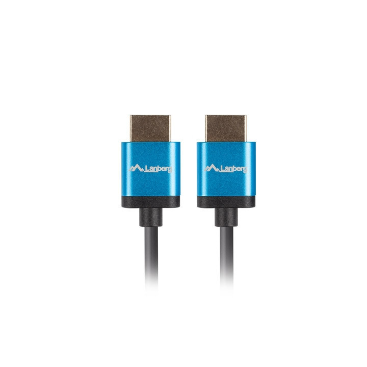 HDMI кабел Lanberg, 2.0 4K 0.5m M/M черен - CA-HDMI-22CU-0005-BK - 3