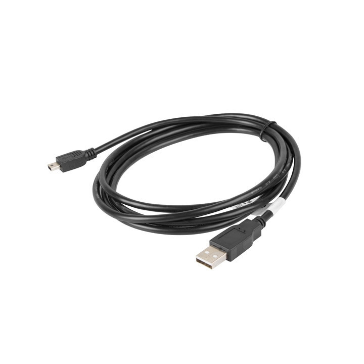 Кабел Lanberg USB Mini-B към USB-A, 1.8m, черен - CA-USBK-10CC-0018-BK - 2