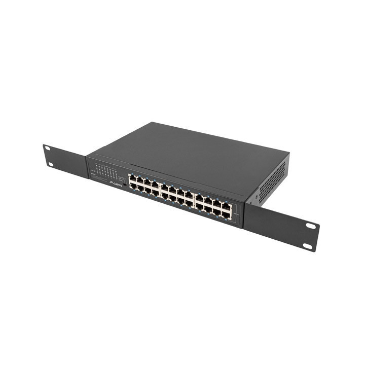 Мрежов комутатор LANBERG RSGE-24, 24x 1GB Gigabit Ethernet, неуправляем, Rackmount 19" - 2