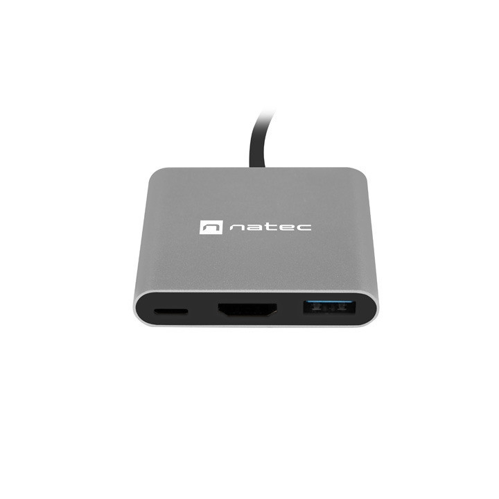 Докинг станция Natec Fowler MINI, USB 3.0, HDMI 4K, USB-C PD 60W - NMP-1607 - 3