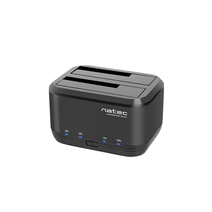 Докинг станция Natec Kangaroo Dual, USB 3.0, SATA I/II/III - NSD-0955 - 1