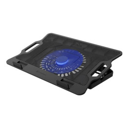 Охладител за лаптоп Natec Dipper 2, 12.1"-17.3", 1x180mm вентилатор, LED осветление, USB Hub - NPL-2252 - 1