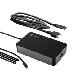 Универсално зарядно за лаптоп Natec Grayling, 90W USB-C за лаптопи/таблети/телефони - NZU-2035 - 1