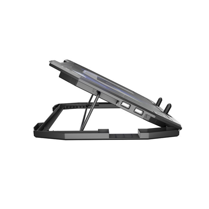 Охладител за лаптоп Natec Oriole, 15.6"-17.3", 3 вентилатора, LED светлина, USB Hub - NPL-1926 - 5