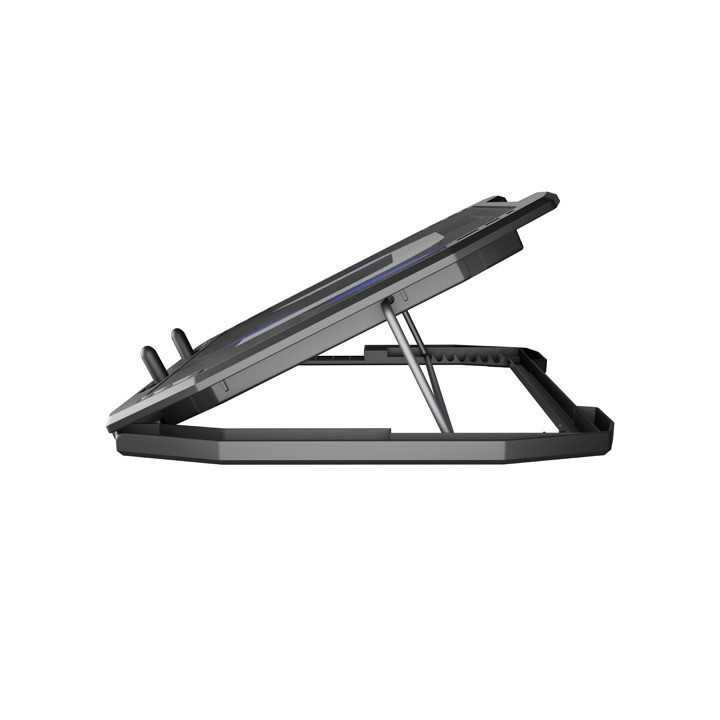 Охладител за лаптоп Natec Oriole, 15.6"-17.3", 3 вентилатора, LED светлина, USB Hub - NPL-1926 - 6