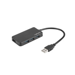 USB хъб Natec Moth, 4 порта USB 3.0 Type-A - NHU-1342 - 1