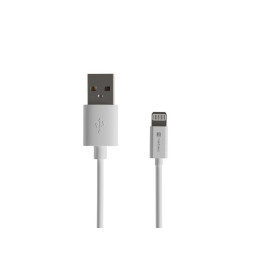 Кабел NATEC Prati, Lightning (M) към USB-A (M) 2m White - NKA-2149 - 1