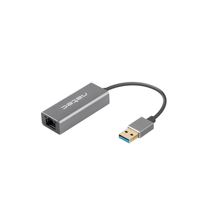 Мрежов адаптер NATEC Cricket, USB 3.0 към RJ45 1GB - NNC-1924 - 1