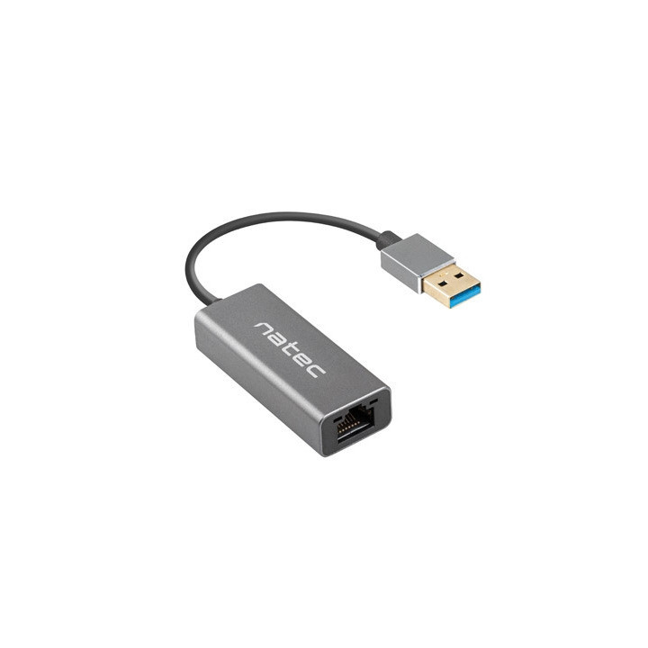 Мрежов адаптер NATEC Cricket, USB 3.0 към RJ45 1GB - NNC-1924 - 2