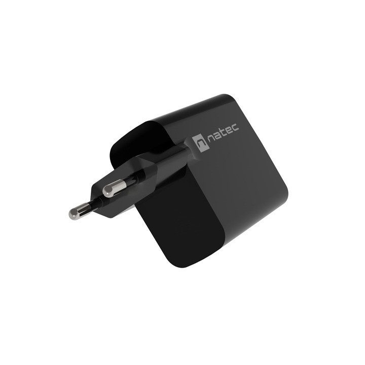 Зарядно NATEC Ribiera GaN, 65W USB-A + USB-C - NUC-2145 - 4