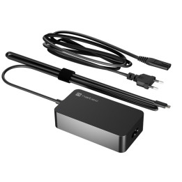 Зарядно Natec Grayling GAN, 65W USB-C за лаптопи, таблети и телефони - NZU-2361 - 1