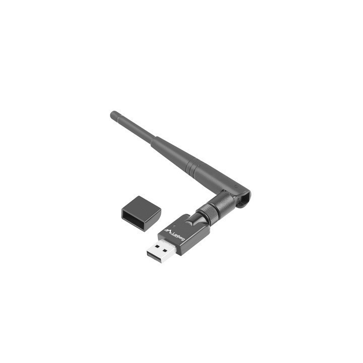 Мрежов адаптер Lanberg NC-0150-WE, USB-A, Realtek RTL8188ETV, 150Mbps - NC-0150-WE - 1