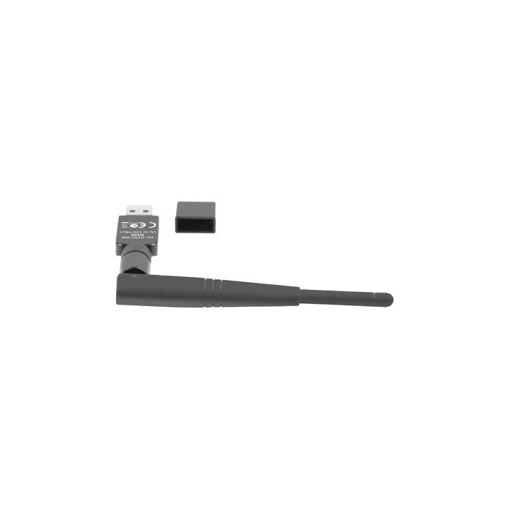 Мрежов адаптер Lanberg NC-0150-WE, USB-A, Realtek RTL8188ETV, 150Mbps - NC-0150-WE - 2