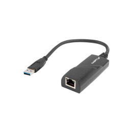 Мрежова карта Lanberg, USB 3.0 към RJ-45 1Gbps - NC-1000-01 - 1