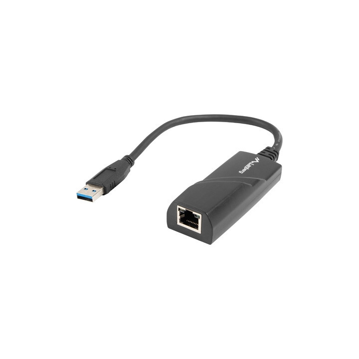 Мрежова карта Lanberg, USB 3.0 към RJ-45 1Gbps - NC-1000-01 - 1