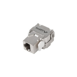 Keystone конектор Lanberg KSFA-2000, RJ45 FTP Cat.6a 180° без инструмент - KSFA-2000 - 1