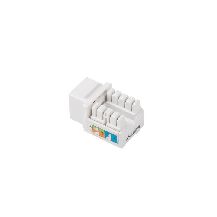 Keystone модул Lanberg RJ45 90° UTP CAT.5e - KSU5-1090 - 2