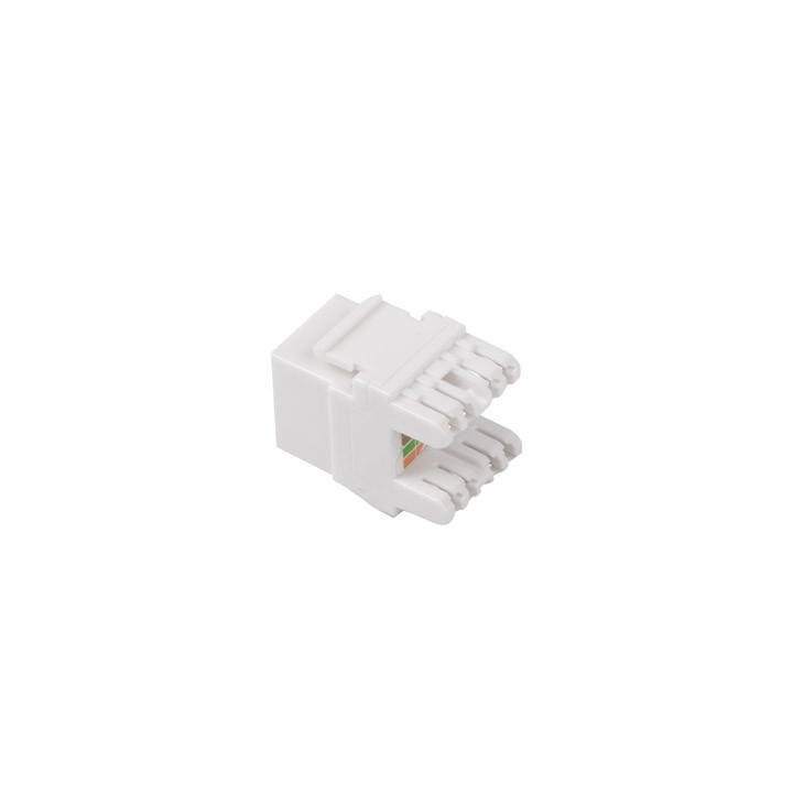 Keystone конектор Lanberg RJ45 UTP CAT.5e 180°, White - KSU5-1000 - 2