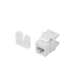 Keystone конектор Lanberg RJ45 UTP CAT.6, 180° - KSU6-1000 - 1