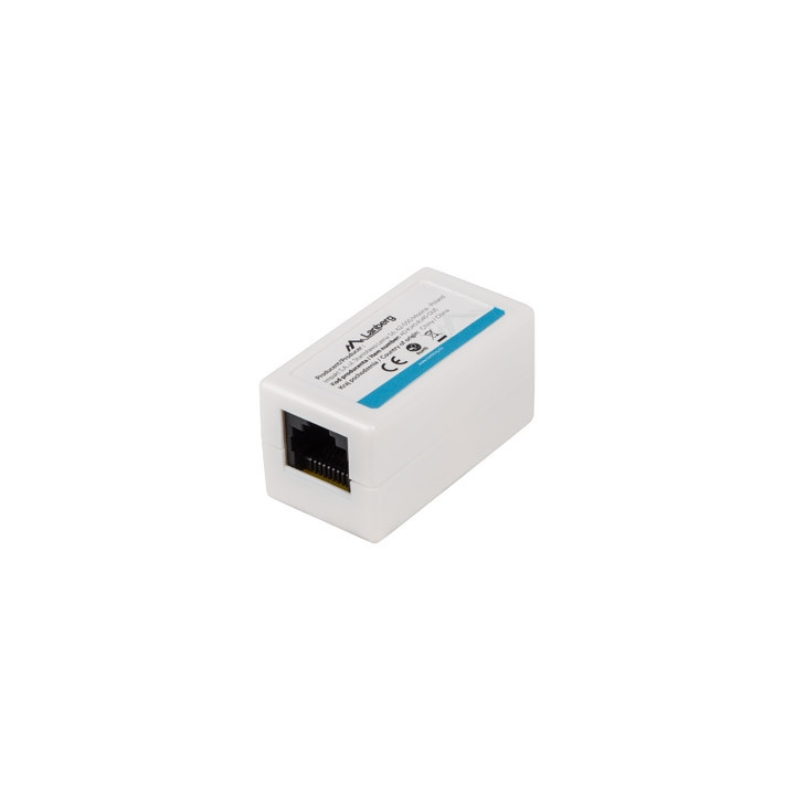 RJ-45 конектор Lanberg, CAT.6 In-line coupler - AD-RJ45-RJ45-OU6 - 2