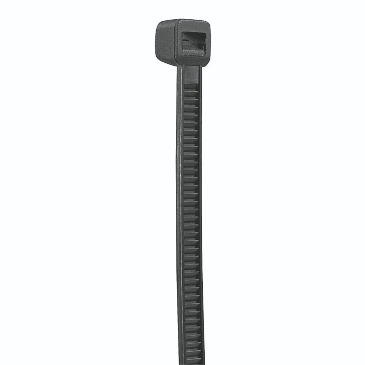Кабелни връзки HAMA, 4.8 x 200 mm черни - 221000 - 2