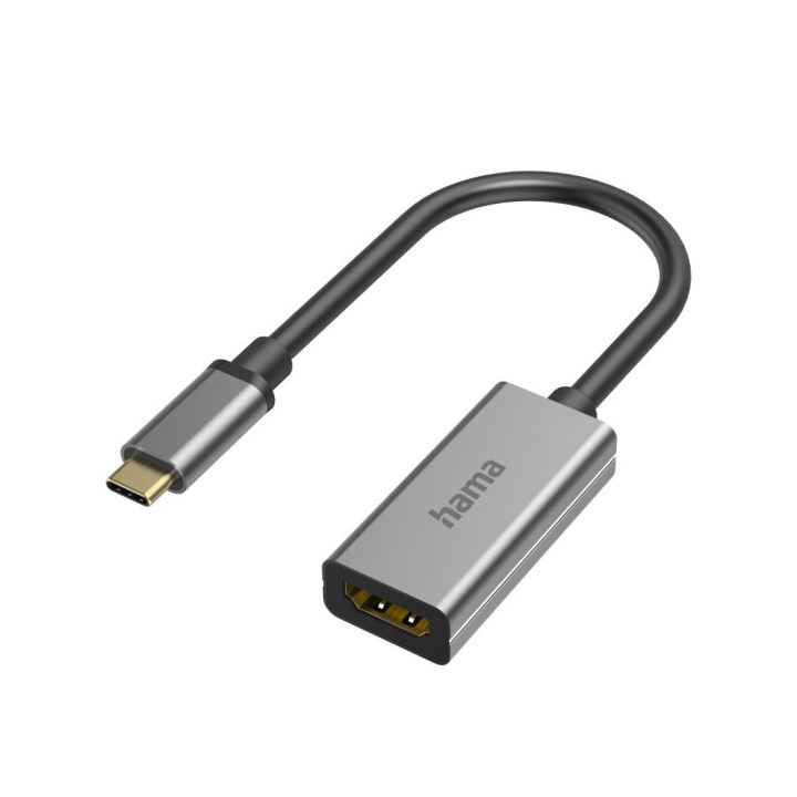 Видео адаптер HAMA, USB-C мъжко към HDMI женско, 8K@60Hz - 200303 - 1