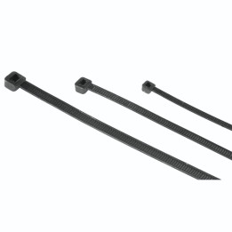 Кабелни връзки HAMA, 100/150/200 mm, черни, 150 броя - 221002 - 1