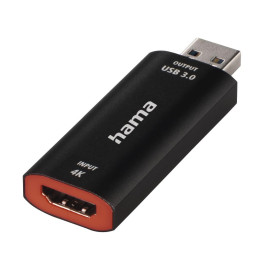 Video Recording адаптер HAMA 74257, HDMI женско - USB-A мъжко, 4K - 74257 - 1
