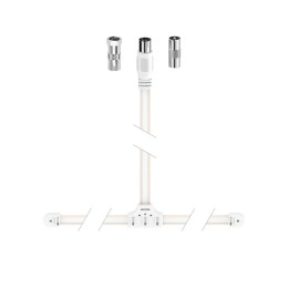 Кабел HAMA, F мъжко/F женско - 205283 - 1