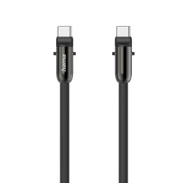 USB-C кабел HAMA, 1.2м, 480 Mbit/s, Екраниран, Черен - 201751 - 1