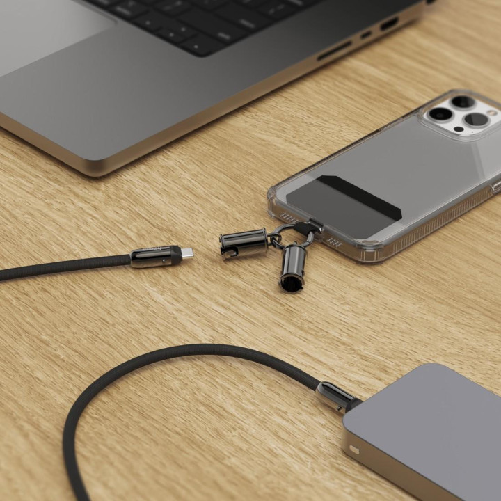 USB-C кабел HAMA, 1.2м, 480 Mbit/s, Екраниран, Черен - 201751 - 15