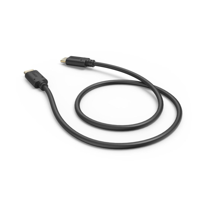 USB-C кабел HAMA, 0.5 м, черен - 201706 - 3