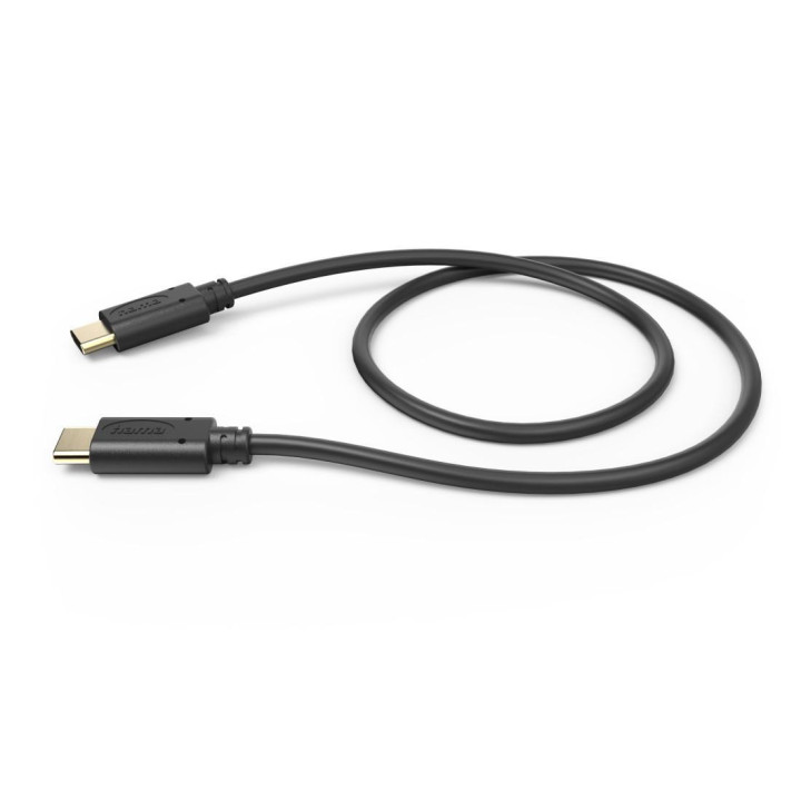 USB-C кабел HAMA, 0.5 м, черен - 201706 - 4