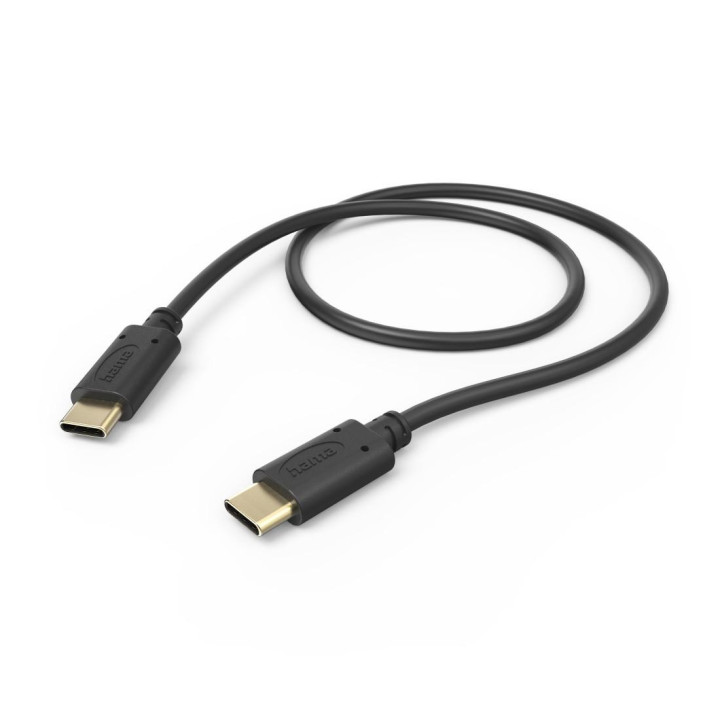 USB-C кабел HAMA, 0.5 м, черен - 201706 - 5
