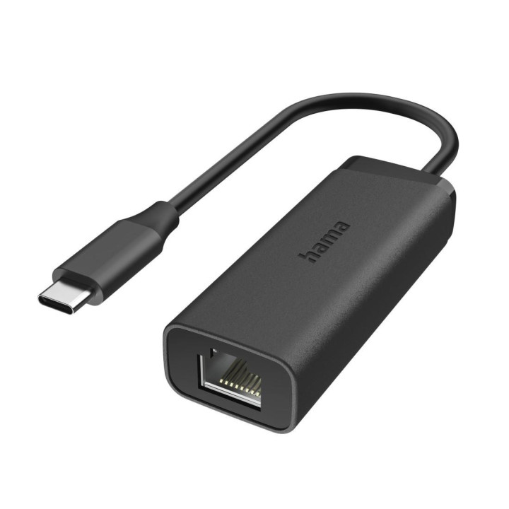 Адаптер HAMA, USB-C към 2.5 Gigabit Ethernet - 200360 - 1