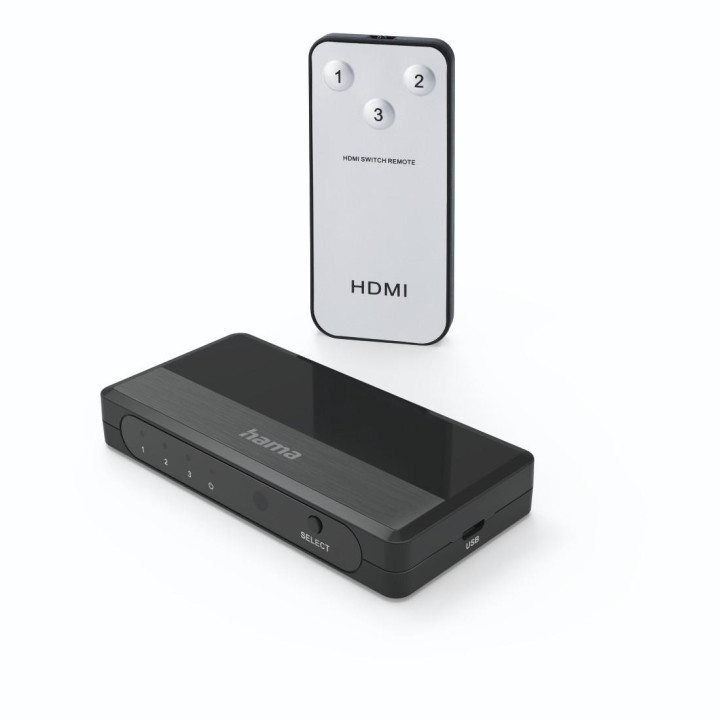 Превключвател HDMI HAMA, 3x1 - 121760 - 3