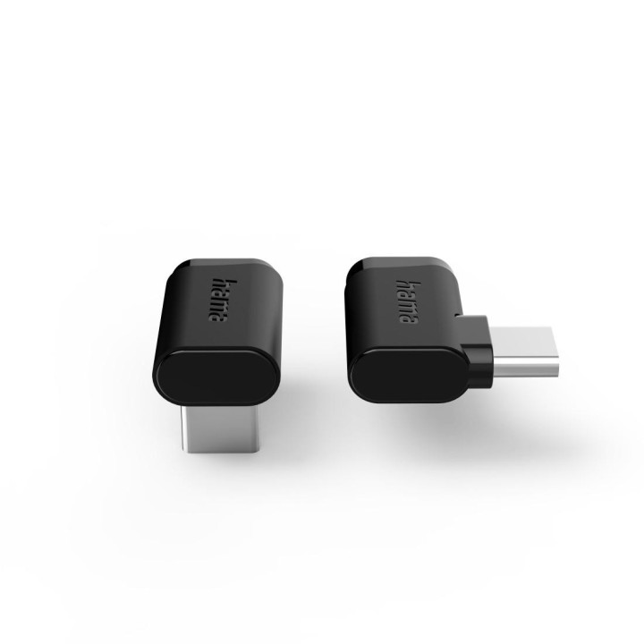 Адаптер HAMA, 90°C USB-C, USB 3.2 Gen2, 10 Gbit/s, 5A, 240W, комплект 2 бр. - 200359 - 3