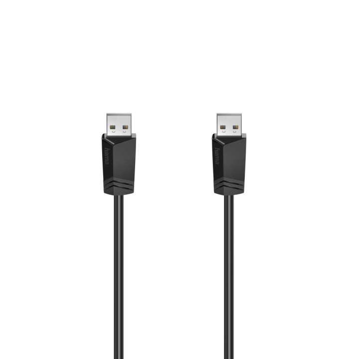 USB A-A кабел HAMA, 1.5м, 480 Mbit/s, Екраниран - 200601 - 1