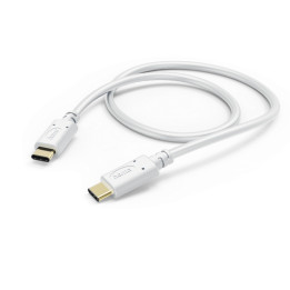 Кабел за зареждане HAMA, USB-C към USB-C, 1.5м, двойно екраниран, позлатени конектори - 201592 - 1
